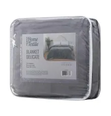 Покривало Ardesto Delicate 200х220см, 100% поліестер, сірий світлий (ART0206DE)