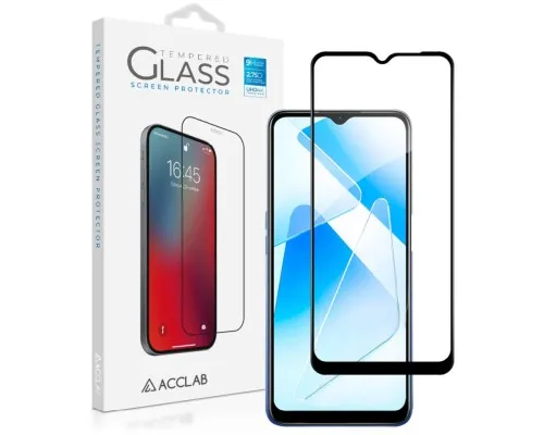 Скло захисне ACCLAB Full Glue Oppo A55 5G Black (1283126522086)
