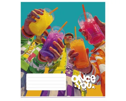 Зошит Школярик Once You 36 аркушів лінія (036-3604L)