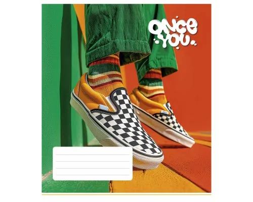 Зошит Школярик Once You 36 аркушів лінія (036-3604L)