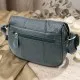 Сумка Vintage З натуральної шкіри Зелена (22970)