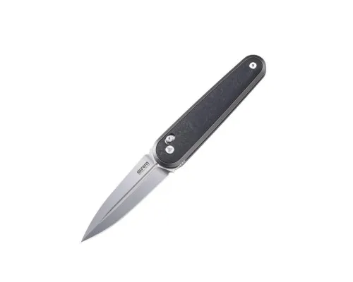 Ніж SRM Twin, Black G10/Micarta, Stonewash (251MB-GB)