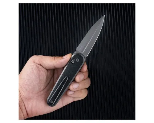 Ніж SRM Twin, Black G10/Micarta, Stonewash (251MB-GB)