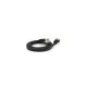Патч-корд 1м UTP cat.7, CU, RJ45, плоский, black Weepda (PCMF-CU7/1.0Bk)