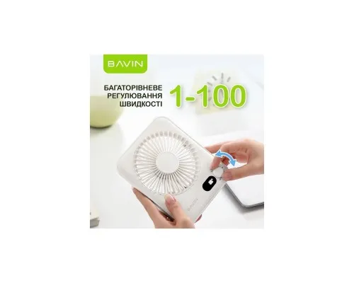 Вентилятор BAVIN BF-006 Ultra-Thin FUN 3500RPM Violet (BF-006 VL)
