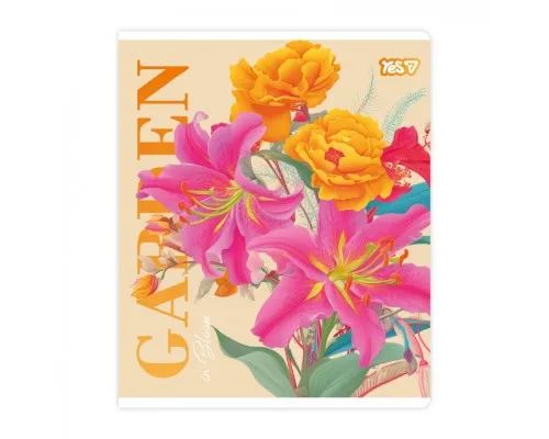 Зошит Yes Garden А5 24 аркушів лінія (768571)