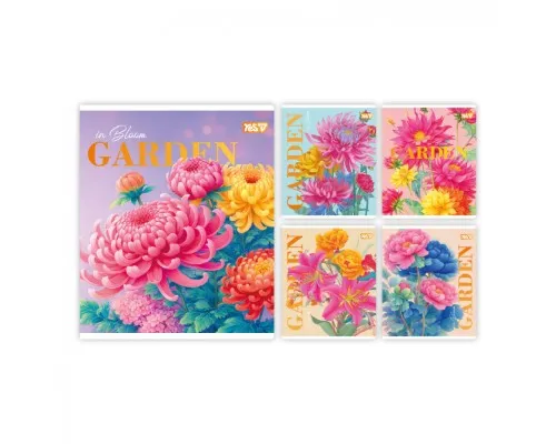 Зошит Yes Garden А5 24 аркушів лінія (768571)