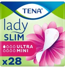 Урологічні прокладки Tena Lady Slim Ultra Mini 28 шт. (7310791247649/7322541116082)