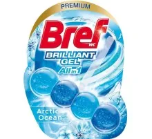 Туалетний блок Bref Блискучий гель Арктичний океан 42 г (9000101508628)