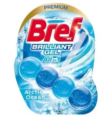 Туалетний блок Bref Блискучий гель Арктичний океан 42 г (9000101508628)