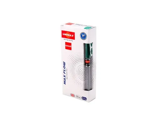 Ручка кулькова Unimax Maxflow, зелена (UX-117-04)