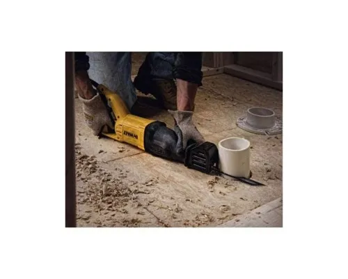 Шабельна пила DeWALT 1100 Вт, 0 - 2800 хід/хв, величина ходу 29 мм, 3.5 кг, кейс (DWE305PK)