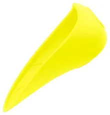Універсальний посуд для тварин WAUDOG Silicone Поїлка-насадка на пляшку 165х90 мм жовта (50778)