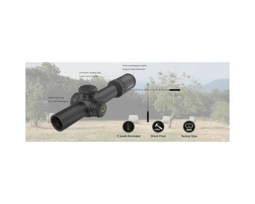Оптичний приціл Vector Optics Continental 1-10x28 (34mm) illum. ED FFP VET-CTR (SCFF-47)