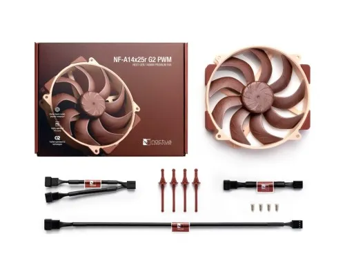 Кулер до корпусу Noctua NF-A14x25r G2 PWM