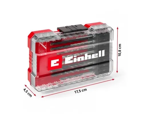 Набір свердл Einhell універсальний, 2-8мм, 16 шт, кейс (108953)