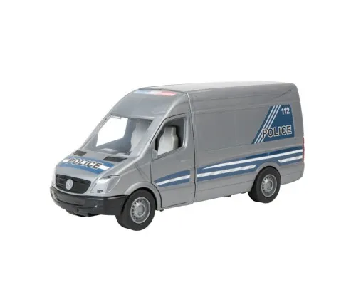 Масштабна модель автомобіля Tigres Mercedes-Benz Sprinter поліцейський, на планшетці (39713)