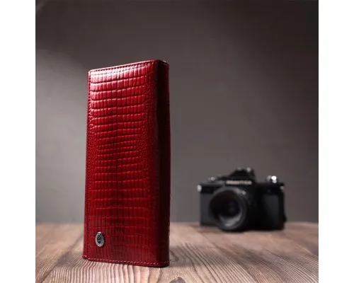 Гаманець ST Leather Шкіряний Червоний (22682)
