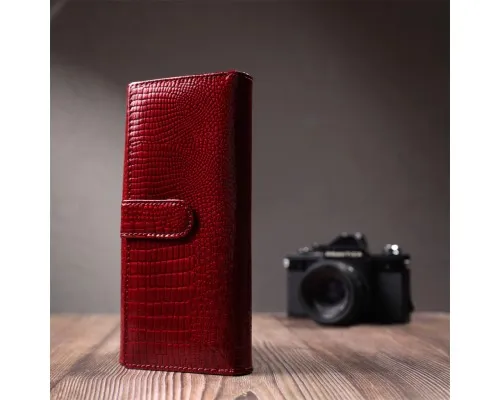 Гаманець ST Leather Шкіряний Червоний (22682)