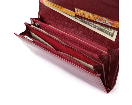 Гаманець ST Leather Шкіряний Червоний (22682)