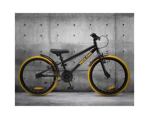 Дитячий велосипед Miqilong ST 20" чорний (RBB-ST20-BLACK)