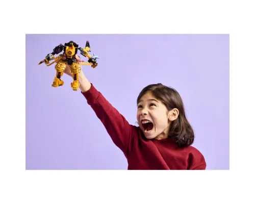 Конструктор LEGO NINJAGO Бойовий робот Арін Спін-джитсу (71839)