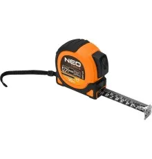 Рулетка Neo Tools Super Black, 10мx25мм, з фіксатором змотування, магніт (67-245)