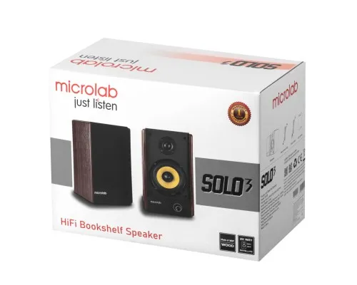 Акустична система Microlab SOLO 3 40W Brown (SOLO-3BR)