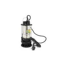 Заглибний насос Voltronic 370W, 220V, до 5 м³/год, підйом до 5 м, 40 мм, INOX, 390х175х190мм, 5.825 кг + перехідник (YT-P-370-5)