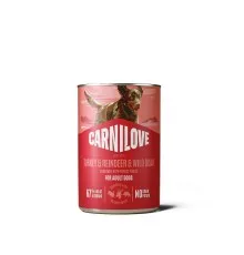 Консерви для собак Carnilove Turkey & Reindeer & Wild boar 400 г (8595602582846)