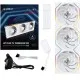 Кулер до корпусу Lian Li Uni Fan TL WIRELESS Reverse, 120-3, Wh (G99.12RTL1W3W.00)