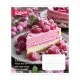 Зошит 1 вересня Cake А5 18 аркушів клітинка (769138)