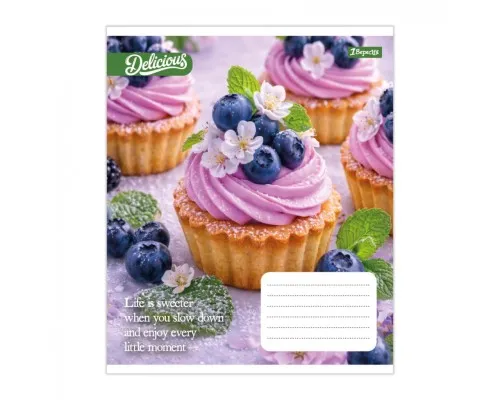 Зошит 1 вересня Cake А5 18 аркушів клітинка (769138)