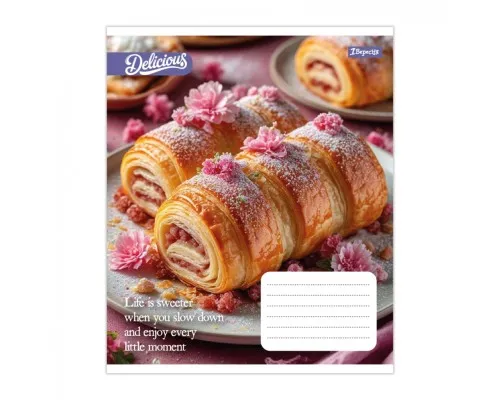 Зошит 1 вересня Cake А5 18 аркушів клітинка (769138)