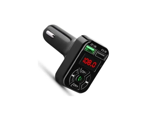FM модулятор Havit HV-FM807BT Black