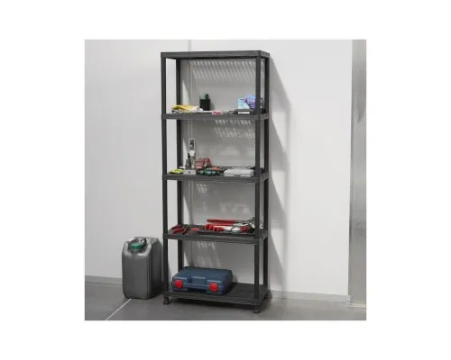 Стелаж Toomax 5 полиць cm. 71x35x180h black (5139)