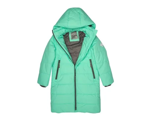 Пальто дитяче Huppa NINA 12590030 м'ята 152 (4741632123953)