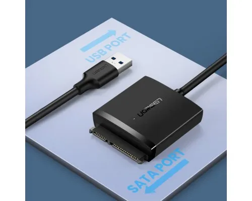 Перехідник USB 3.0 Type-А to SATA III (F) CM257 Ugreen (60561)