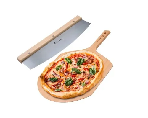 Кухонний ніж MasterPro Pizza oven 2 предмета (ніж та дошка) (BGKIT-0046)