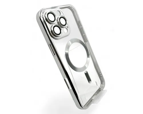Чохол до мобільного телефона BeCover TPU Chrome Case (MagSafe) для Apple iPhone 16 Pro Silver (712083)