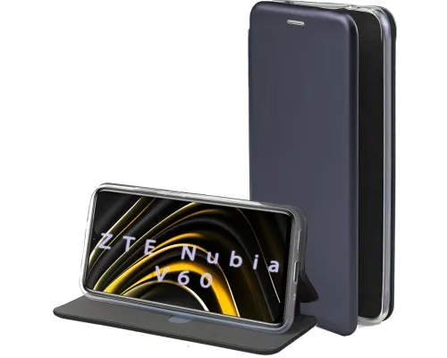 Чохол до мобільного телефона BeCover Exclusive ZTE Nubia V60 Deep Blue (712190)