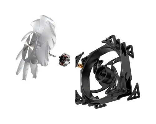 Кулер до корпусу MONTECH METAL PRO 12 ARGB PWM BLK