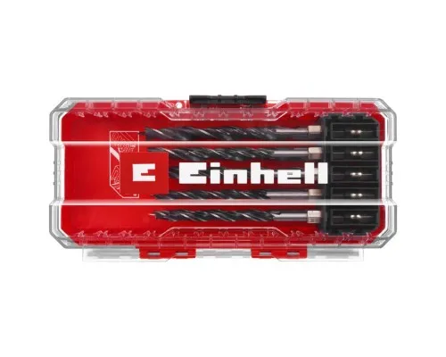Набір свердл Einhell по дереву 10шт, 3-8мм, кейс (108733)
