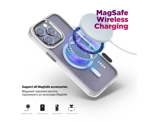Чохол до мобільного телефона Armorstandart Unit MagSafe Apple iPhone 16e Matte Clear (ARM83877)