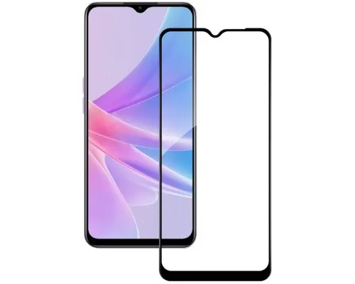 Скло захисне ACCLAB Full Glue Oppo A58 4G Black (1283126583452)