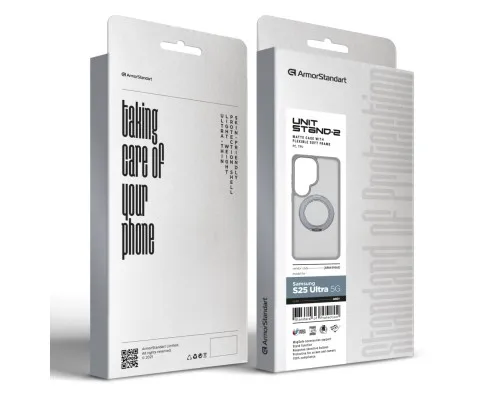Чохол до мобільного телефона Armorstandart Unit Stand2 Samsung S26 Ultra 5G Grey (ARM89565)