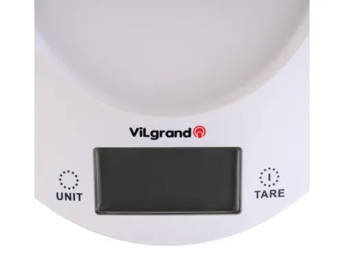 Ваги кухонні Vilgrand VKS-533C red