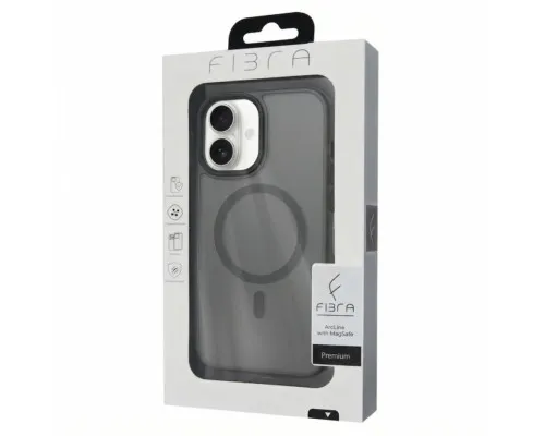 Чохол до мобільного телефона BeCover FIBRA ArcLine MagSafe Apple iPhone 17 Gray (715374)