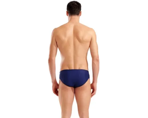 Плавки Arena Double Graphic Swim Briefs 010951-705 темно-синій, помаранчевий 110 (3468337766285)