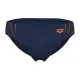 Плавки Arena Double Graphic Swim Briefs 010951-705 темно-синій, помаранчевий 110 (3468337766285)
